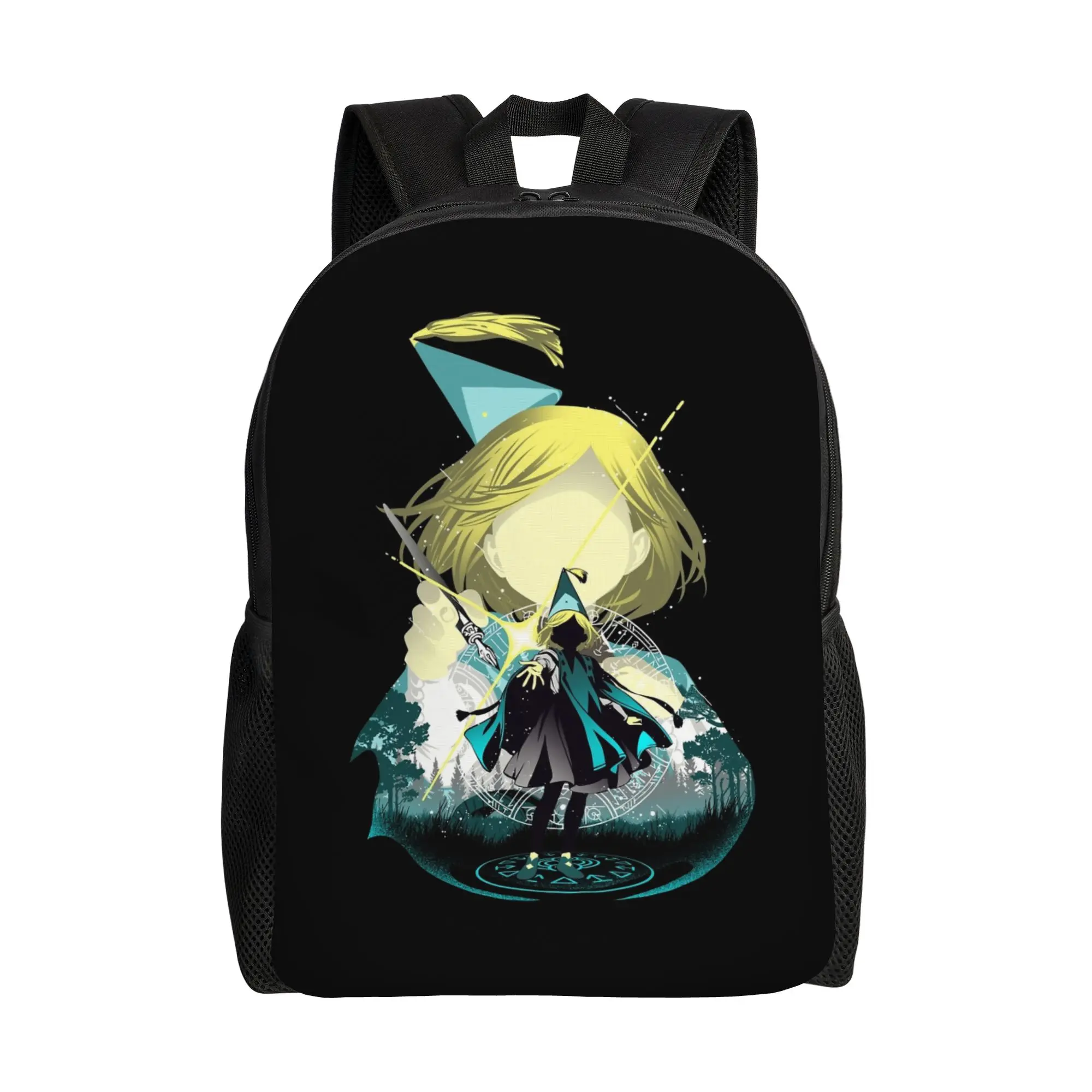 Coco Witch Hat Atelier Anime  Women Backpack Fashion Children School Bag  Laptop Backpack Travel Shoulder Bag