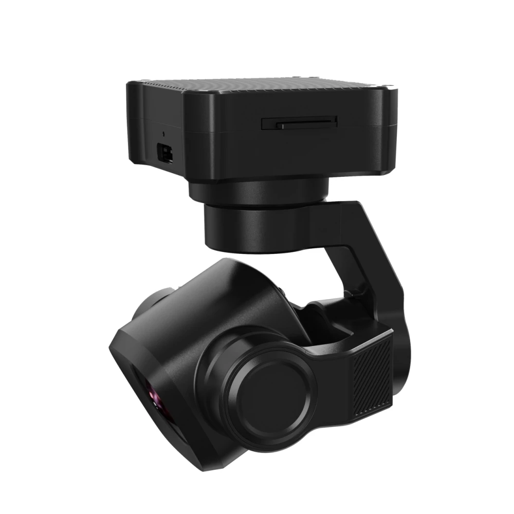 NCZOBOE A8 Mini 4K 8MP Ultra HD AI Identify 6X Digital Zoom Gimbal Camera with T Vision 3-Axis Stabilizer FPV Drone