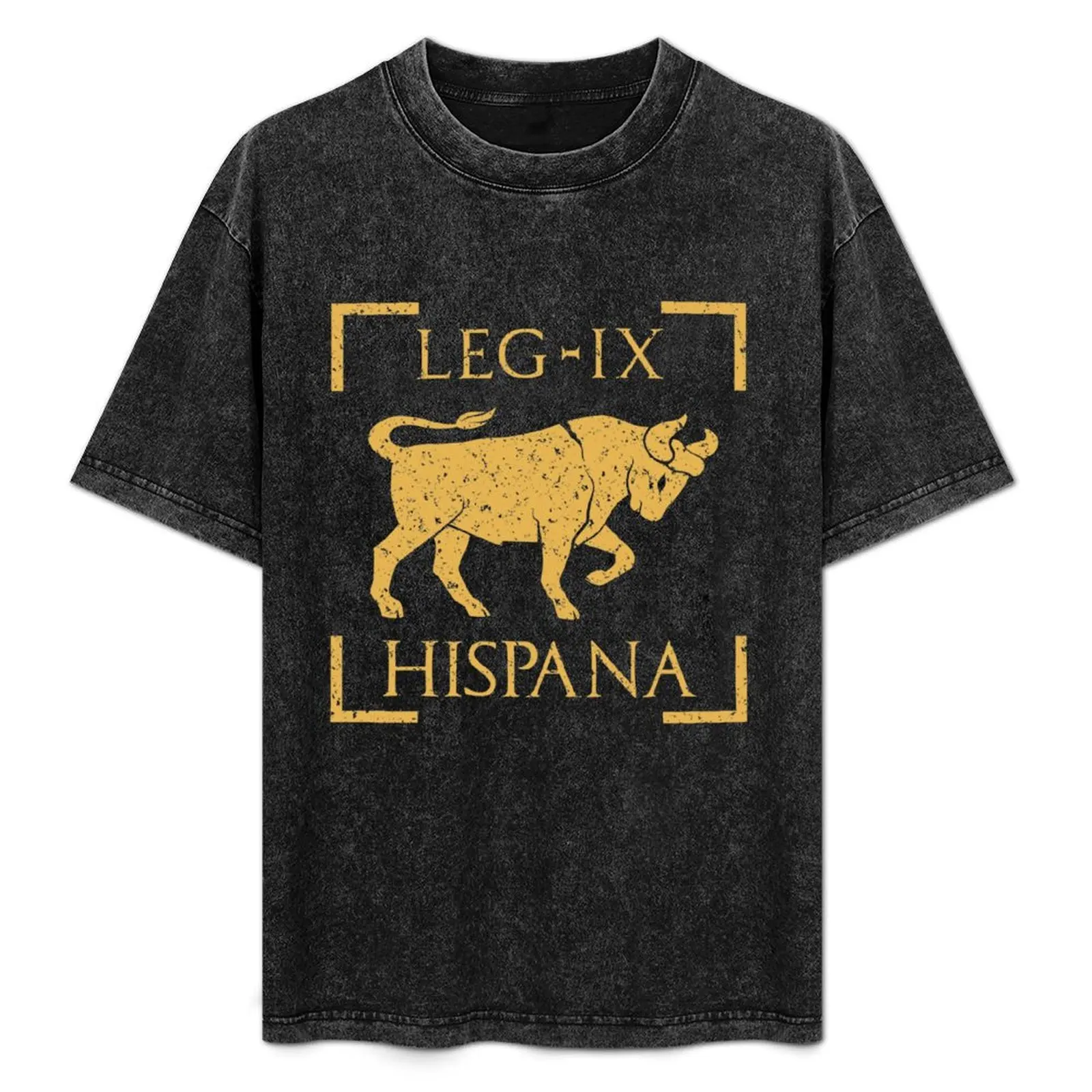 

Legio IX Hispana Taurus Emblem Roman Legion T-Shirt Water Resistant Casual T-Shirt