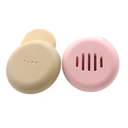 Silicone Powder Puff Case Premium Portable Makeup Sponge Storage for Travel Skin-Friendly Storage