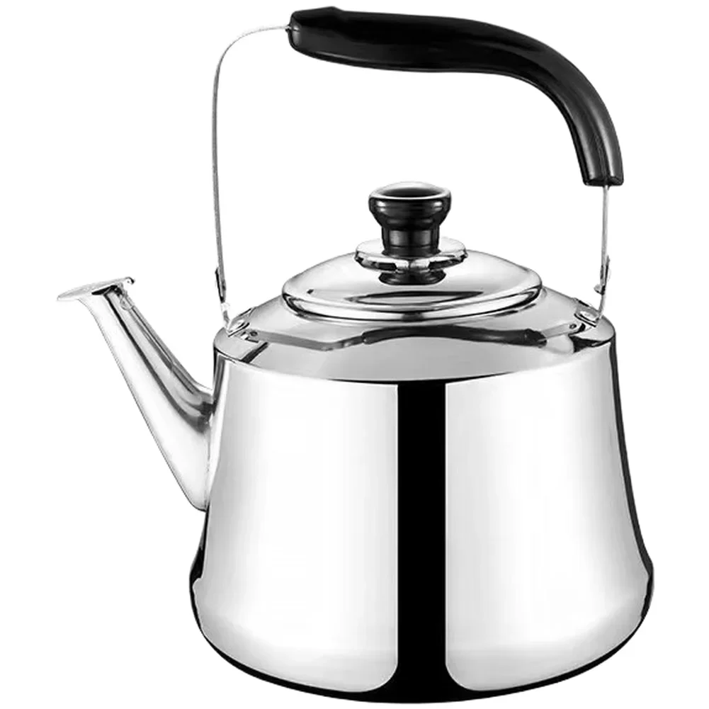 Household Kettle Crafted From Rust Resistant Stainless Steel With Comfort Grip Handle And Even Heat Distribution Base