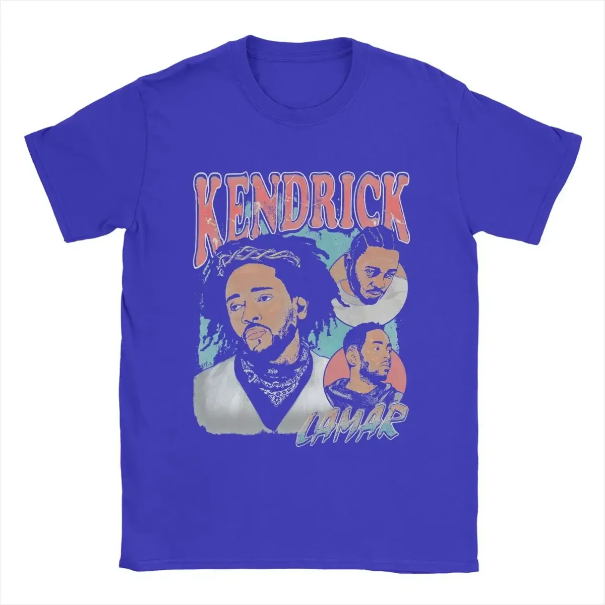 Erkekler T-Shirt Kendrick Lamar 90s başar saf pamuk Tees kısa kollu T shirt yuvarlak yaka giyim artı boyutu  men clothing anime