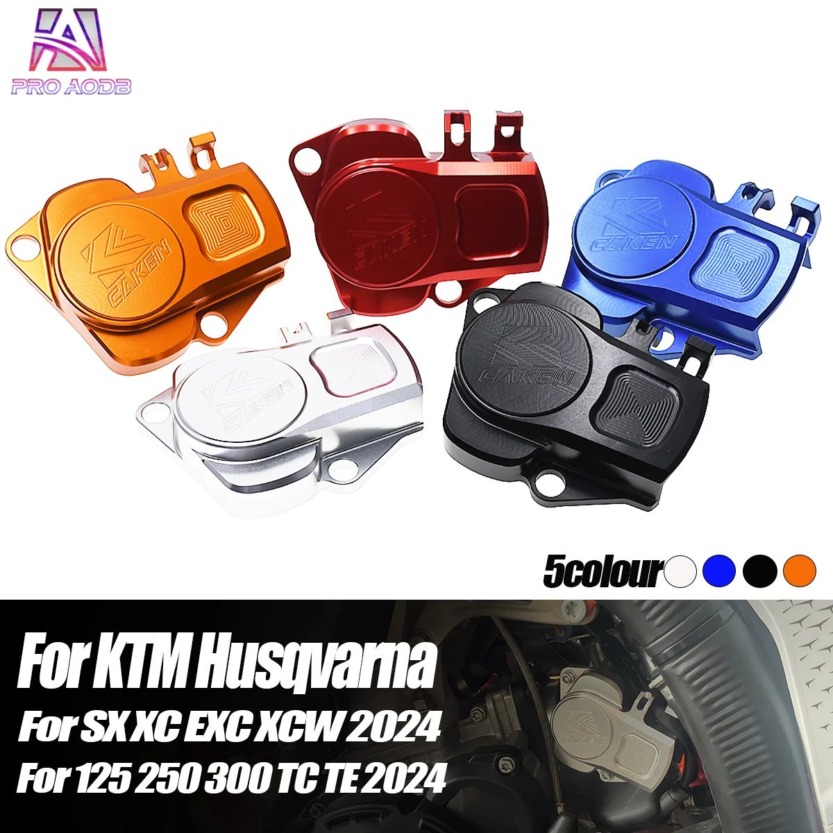 Enduro Motorcycle Carburetor Solenoid Valve Protective Cover For KTM SX XC EXC XCW CKD Husqvarna TC TE TEi TXi 125 250 300 Parts