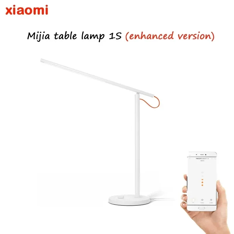 XIAOMI MIJIA Mi LED Desk Lamp 1S Smart Reading Ra95 High Color Rendering Index Support Voice Control Table Light Eye Protection