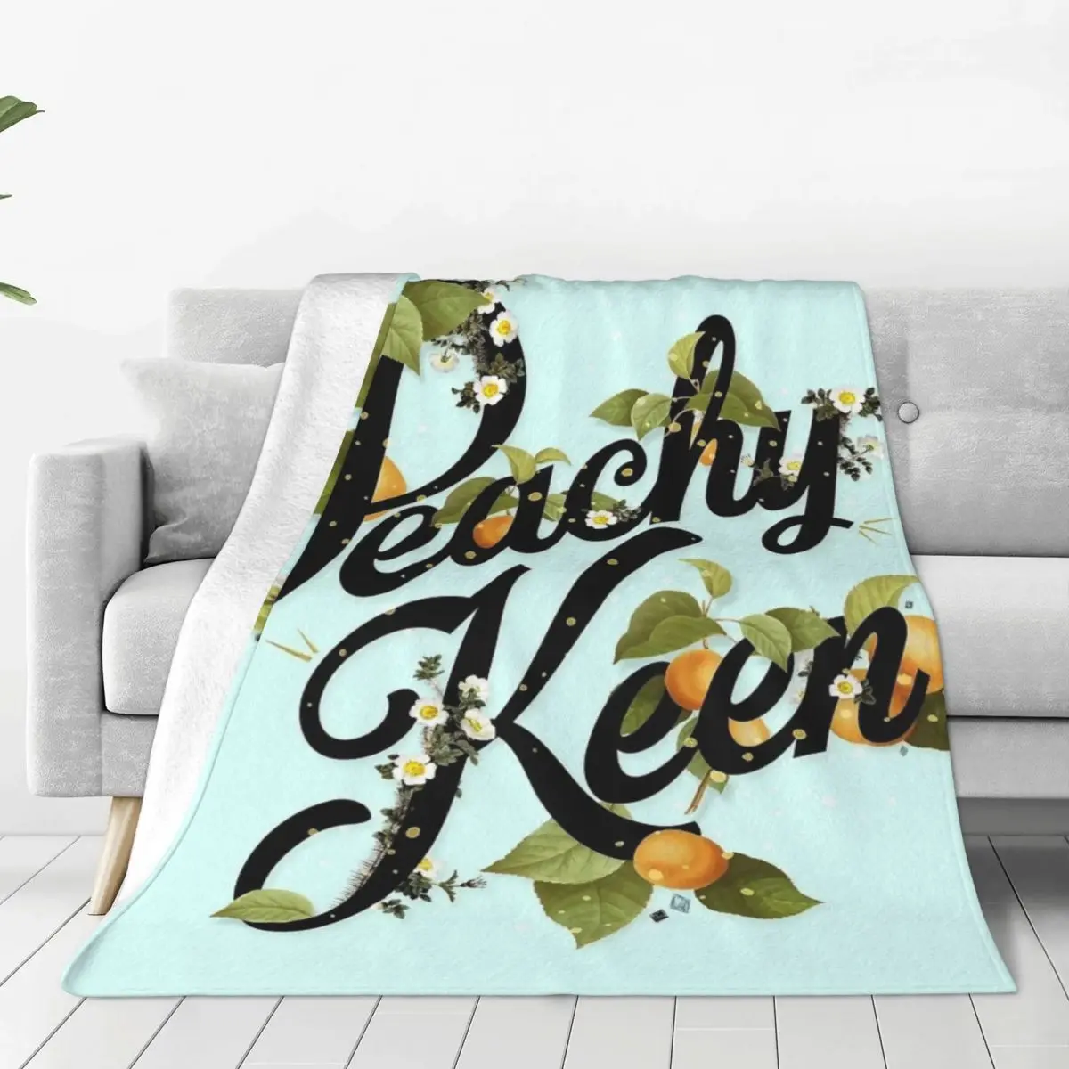 Peachy Keen Mint Four Seasons Universal Blanket Travel Can Be Covered Mother's Day Gift