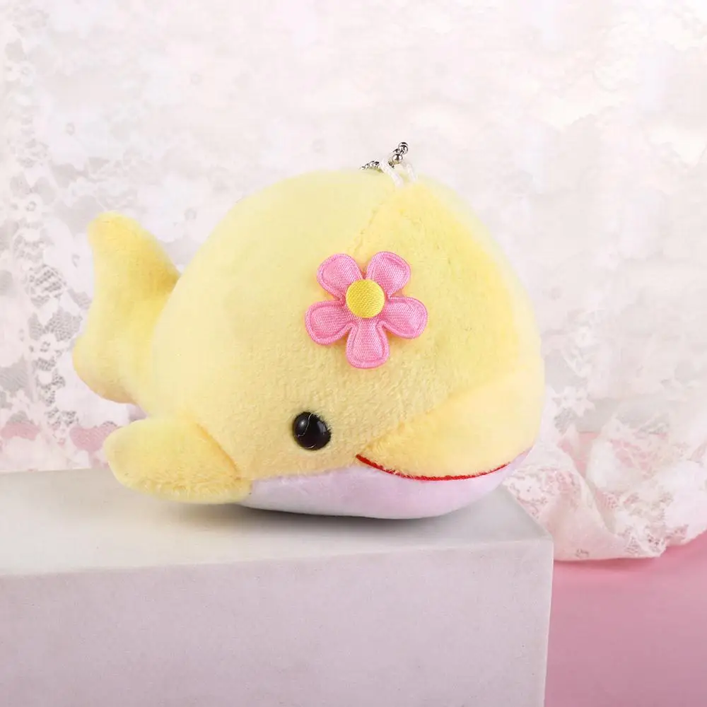 Gift Stuffed Animals Kid Toys Bag Pendants Small Pendant Stuffed Keychain Plush Key Chain Car Key Rings Dolphin Plush Toy