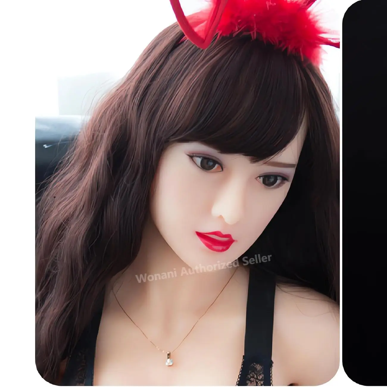 【วอนานี】ตุ๊กตาผู้หญิงสาวสวย วัสดุ TPE เกรดอาหาร หัวใหญ่ 7/18/24, ข้อต่อแบบเกลียว M16 ปากเปิด รูม่านตา ช่องปาก ผิวสัมผัสเหมือนจริง