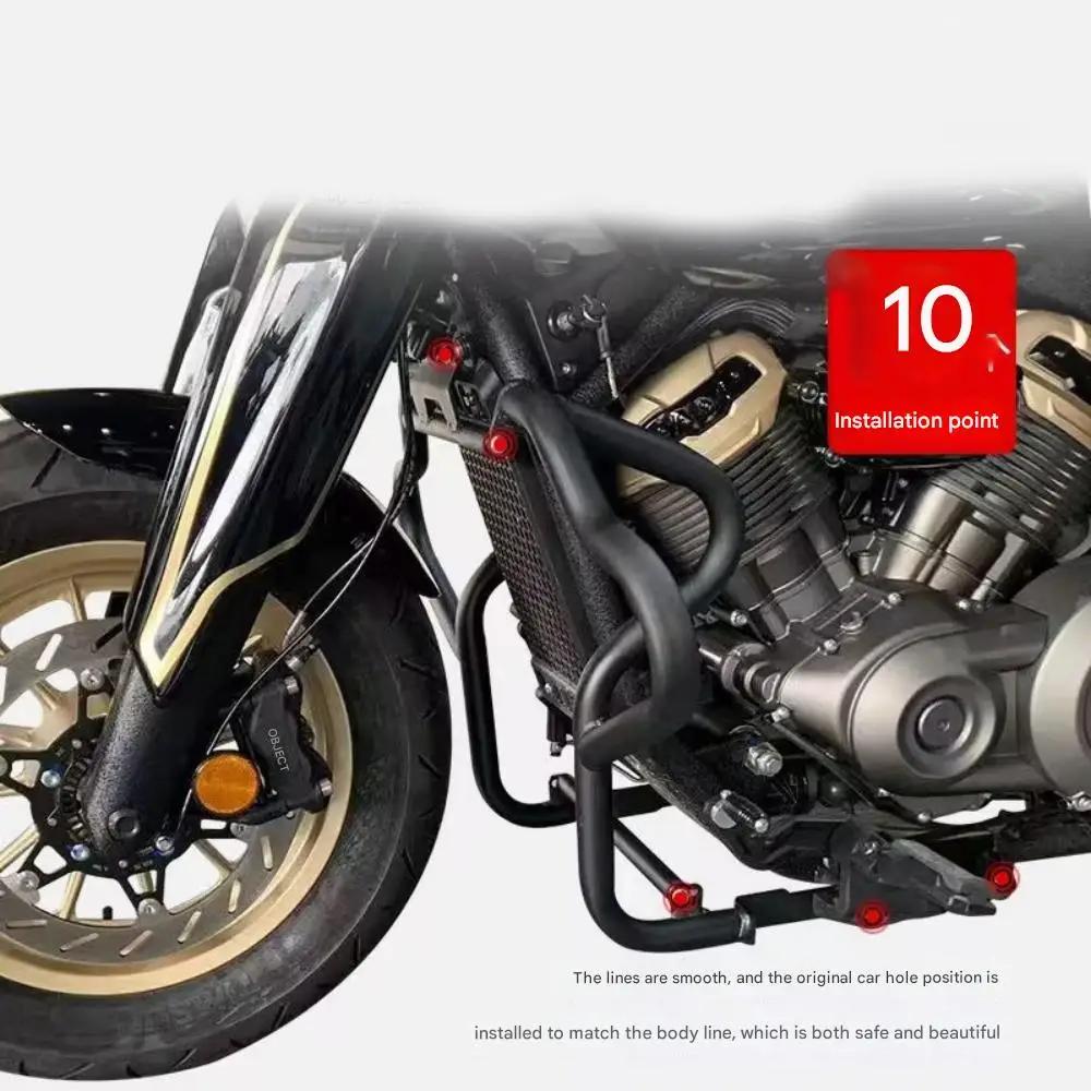 For BENDA Napoleonbob 500 bumper modification new anti-fall protection bar motorcycle accessories for benda napoleonbob 500