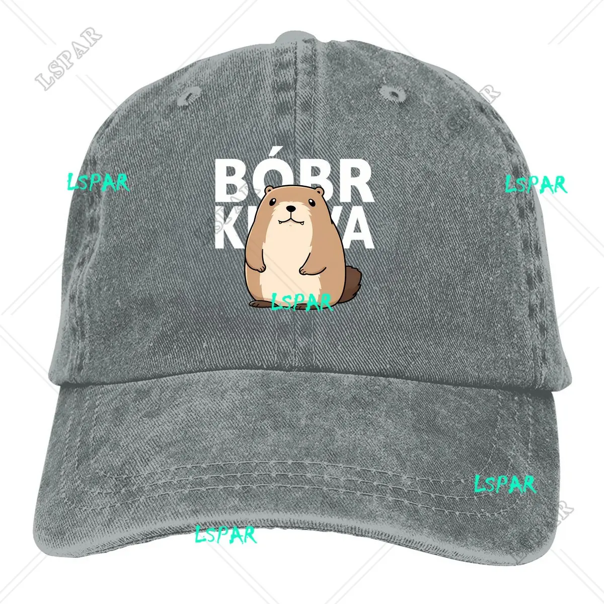 Pure Color Dad Hats Cute Funny Beaver Essential Women's Hat Sun Visor Baseball Caps Kurwa Bobr Bober Peaked Cap