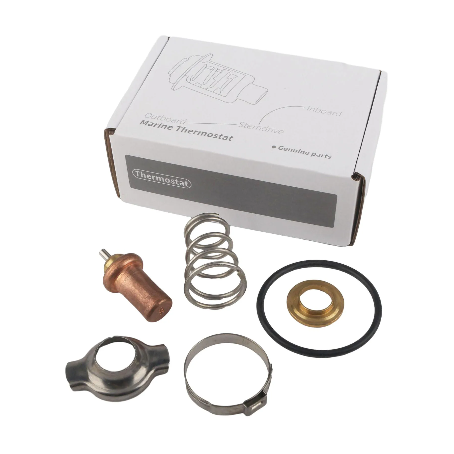 Soxa Marine 140ºF 60ºC Outboards Thermostat For Mercury 175 200 225 250 300 HP V6 V8 PRO XS and SEA PRO 8M0137816 8M0162139
