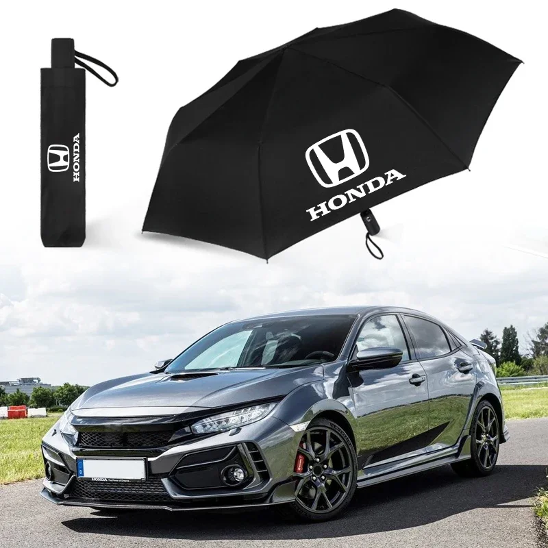 Car Automatic Folding Umbrella Styling For Honda Mugen Power Civic Accords CRV Hrv Jazz CBR VTX VFR Car Gadget Car Accessories