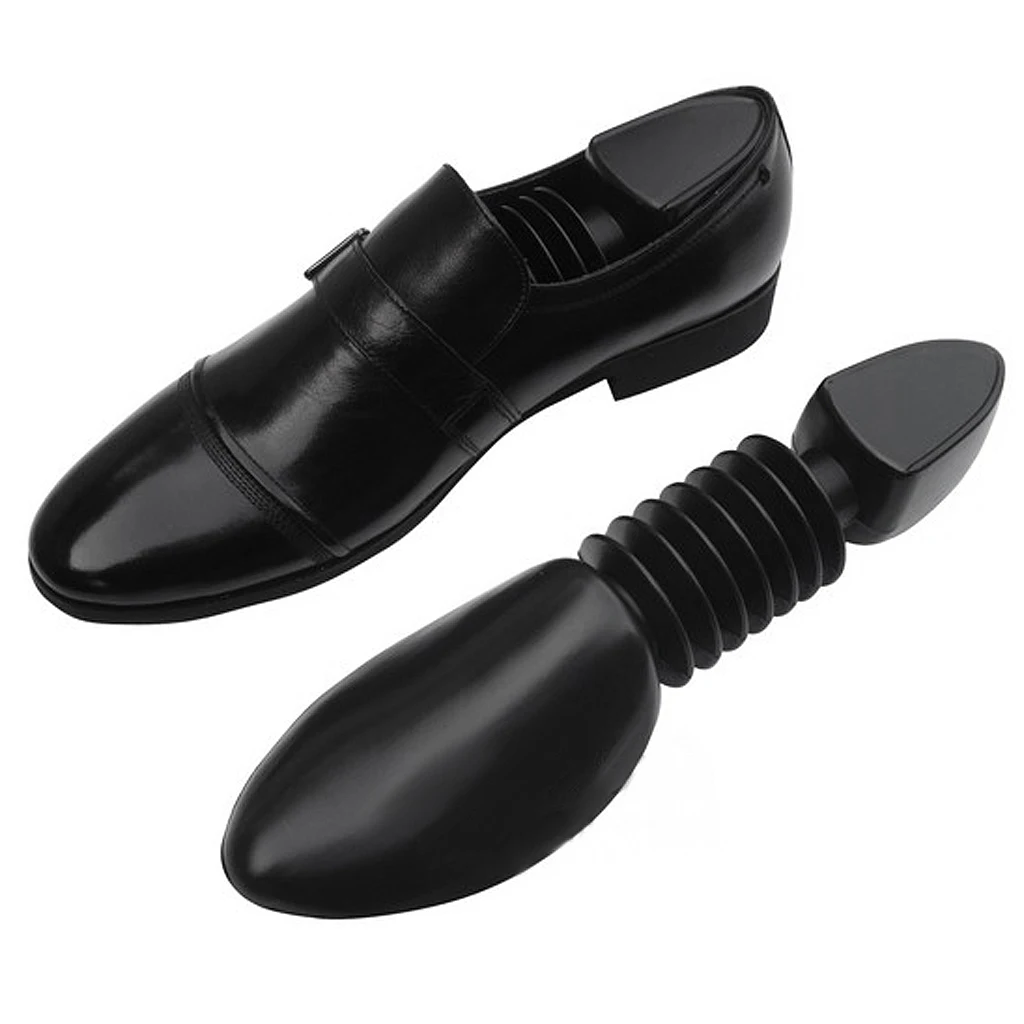 1 Pair Adjustable Shoe Tree Shoes Shade Trees Shoe Stretcher Shaper Tree for Men 41-44