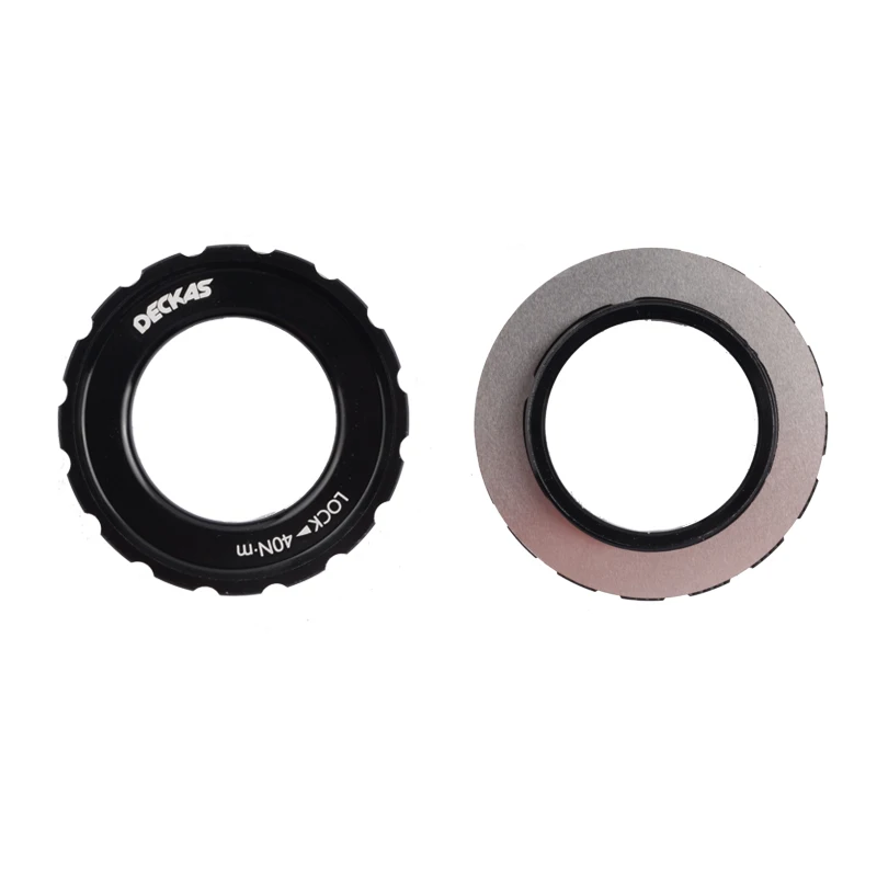 DECKAS Bicycle Middle Lock Disc Lock Cover 1pcs Center Lock Rotor Cover For MTB Mountain Bike