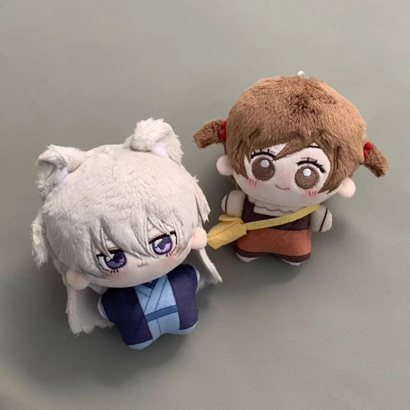 10cm Anime Role Momozono Nanami Tomoe Kawaii Cosplay Cotton Doll Cartoon Anime Mini Pendants Plushies Keychain Toy Figures Gift