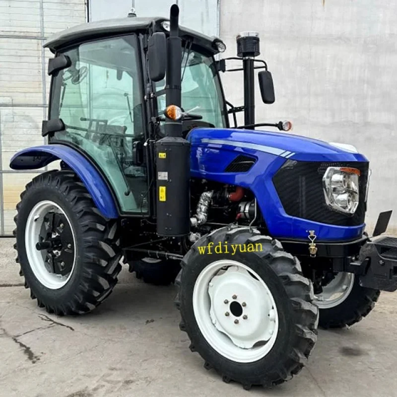 Long life：4x4 90hp AC Cabin farm agriculture tractor agricola traktor diesel engine trator