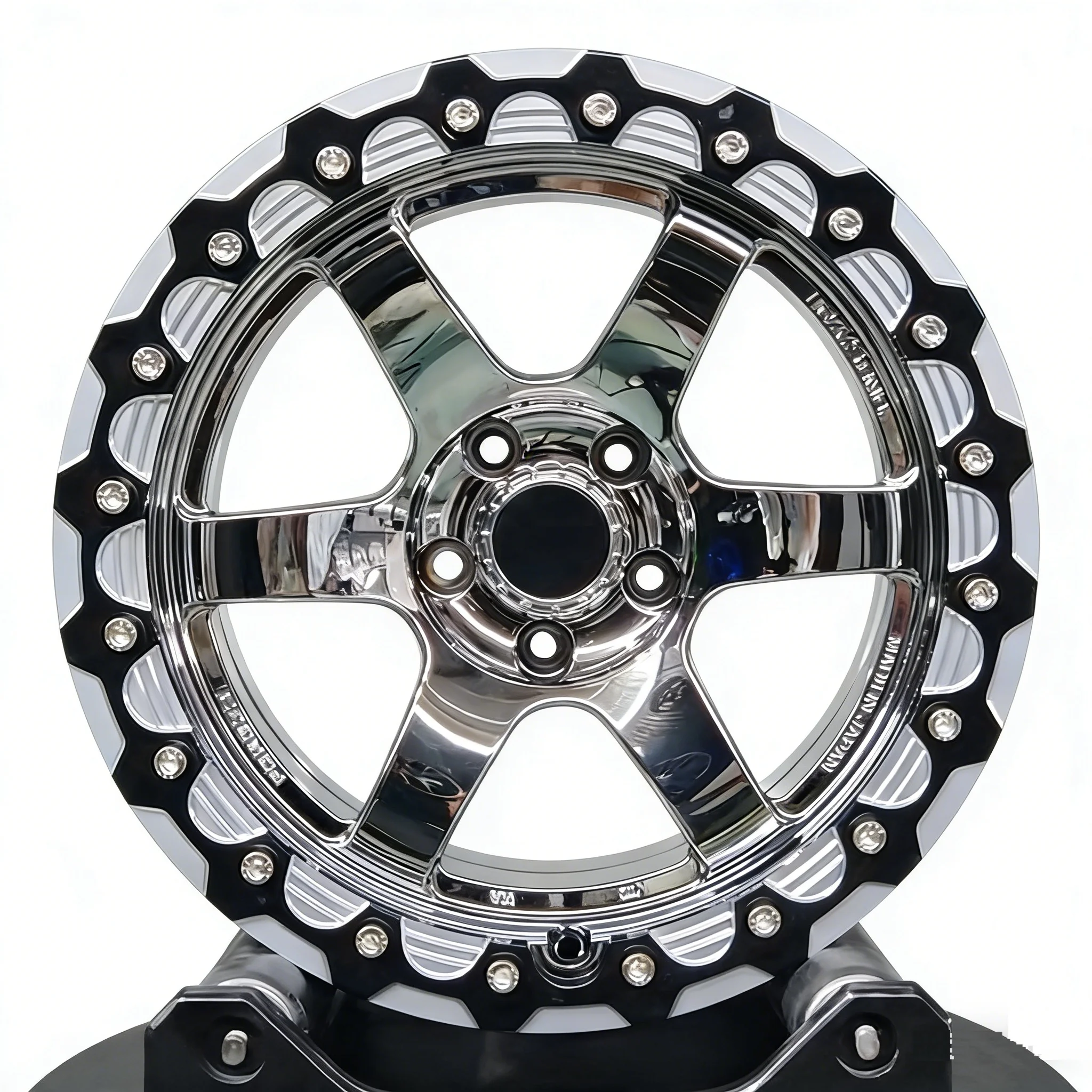 

15 16 17 18 19 20 Inch 5x100 5x108 5x112 5x114.3 5x120 6x5.5 4x100 TE37 with Beadlock Forged Wheels Bead Forged Rims