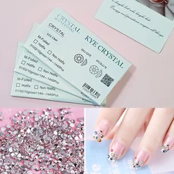 2028 Flatback Glass Swarovsky DIY Nails Rhinestones Art Decoration AB Color 3D Shiny Crystal Stones Gems Manicure Supplies