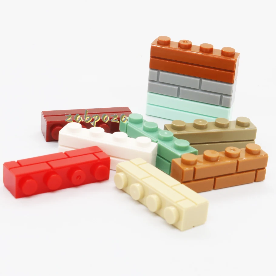 20PCS High-Tech Assemble Particle 15533 1x4 Plate Brick Building Blocks Kit Replaceable Part Toys For Children Gifts