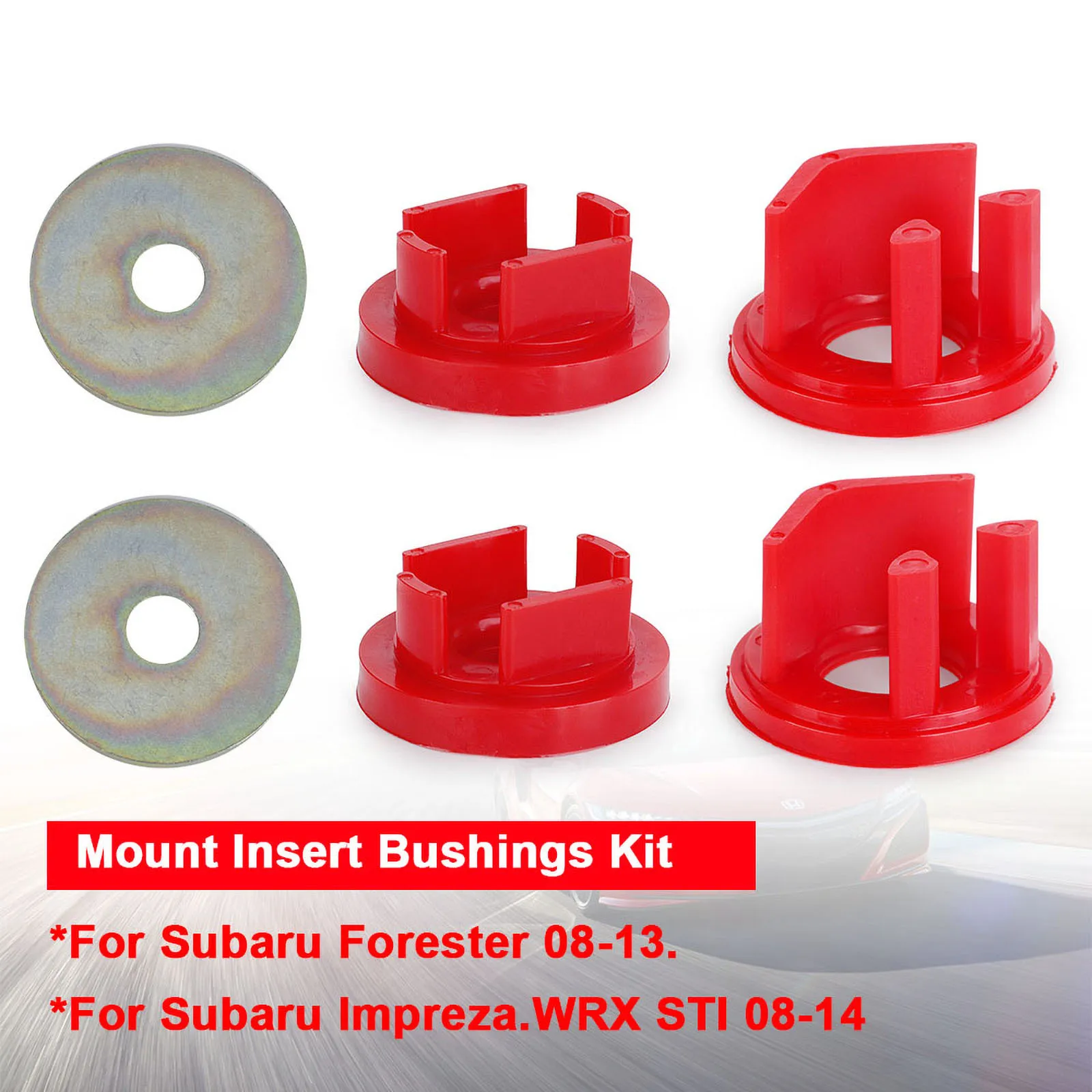 

Performance Rear Differential Support Mounting Bushing For Subaru Impreza WRX STI 08-14 Forester 08-13 Car Replacement Parts