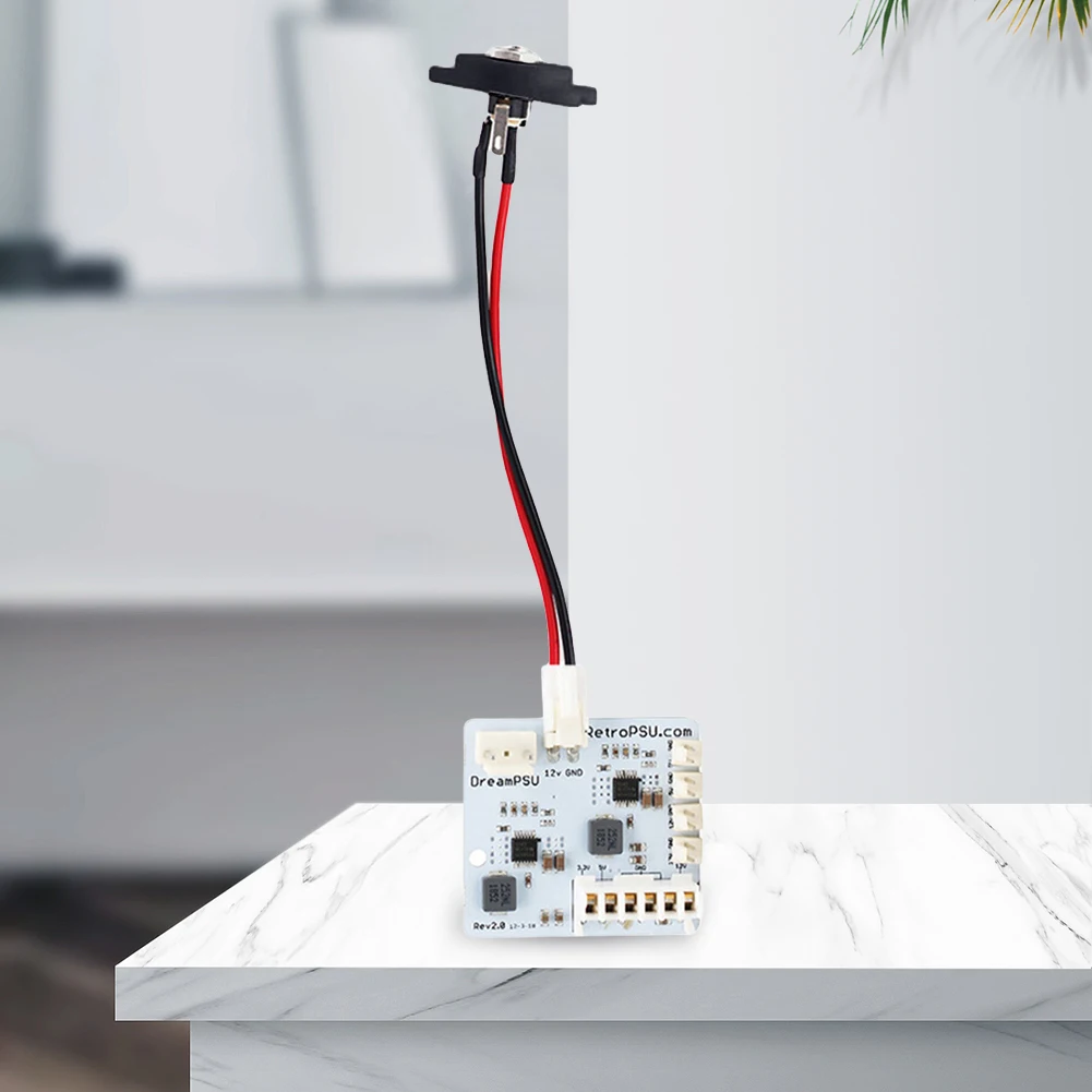 

DreamPSU Rev2.0 DC Console — оригинальный блок питания 12В постоянного тока, комплект адаптеров для SEGA Dreamcast