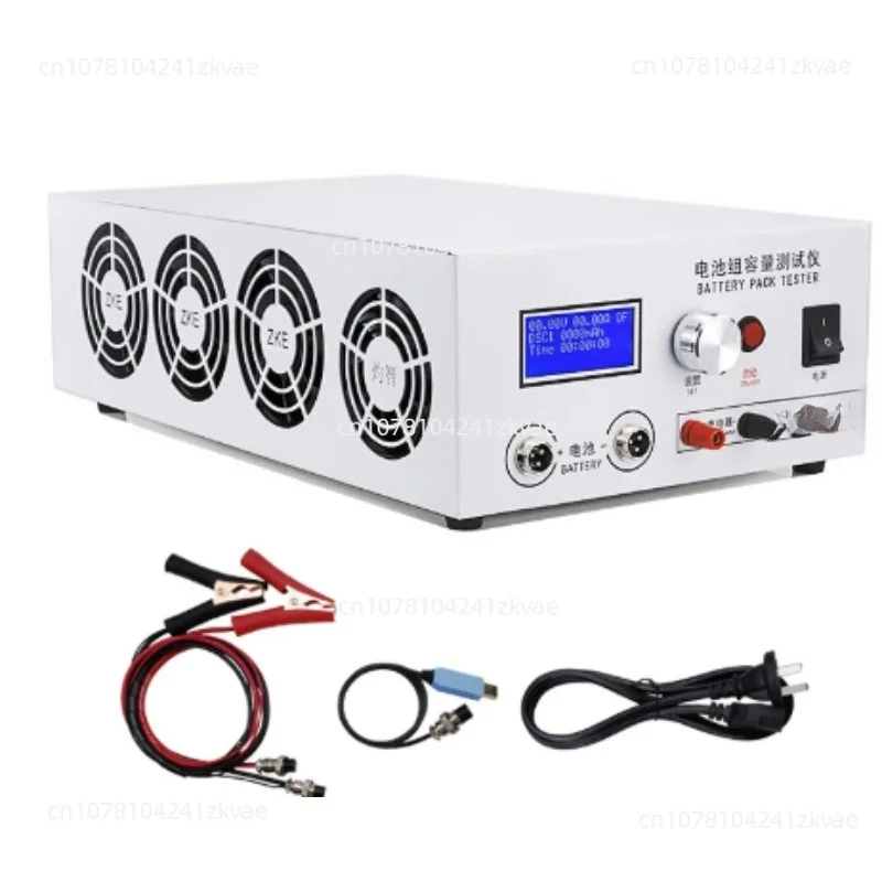 Group Capacity Tester 12‑72V, Support External 20A Charger Connection