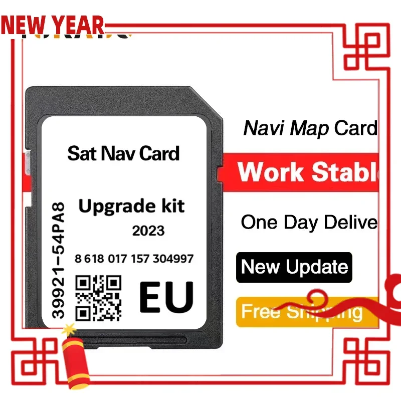 Sat Navigation Card for Suzuki SX4 S-Cross After Facelift Vitara Maps SD Card Europe 2023 Latest GPS Card