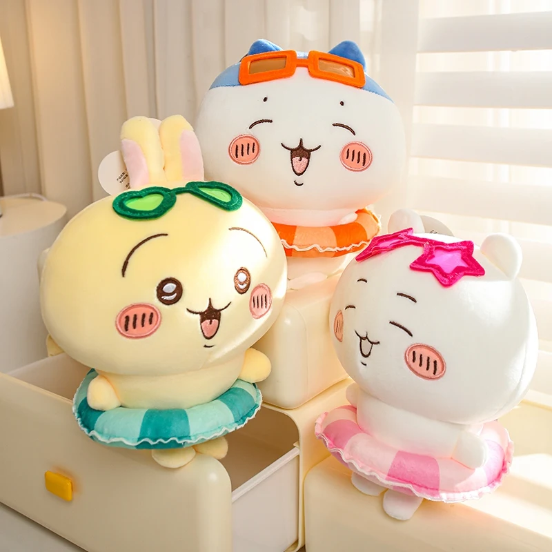 Serie estiva Chiikawa Peluche Kawaii Usagi Bambola di pezza Hachiware Giocattoli Adorabilmente Immagine di cartone animato Decorazione della stanza Regalo di Natale per i bambini
