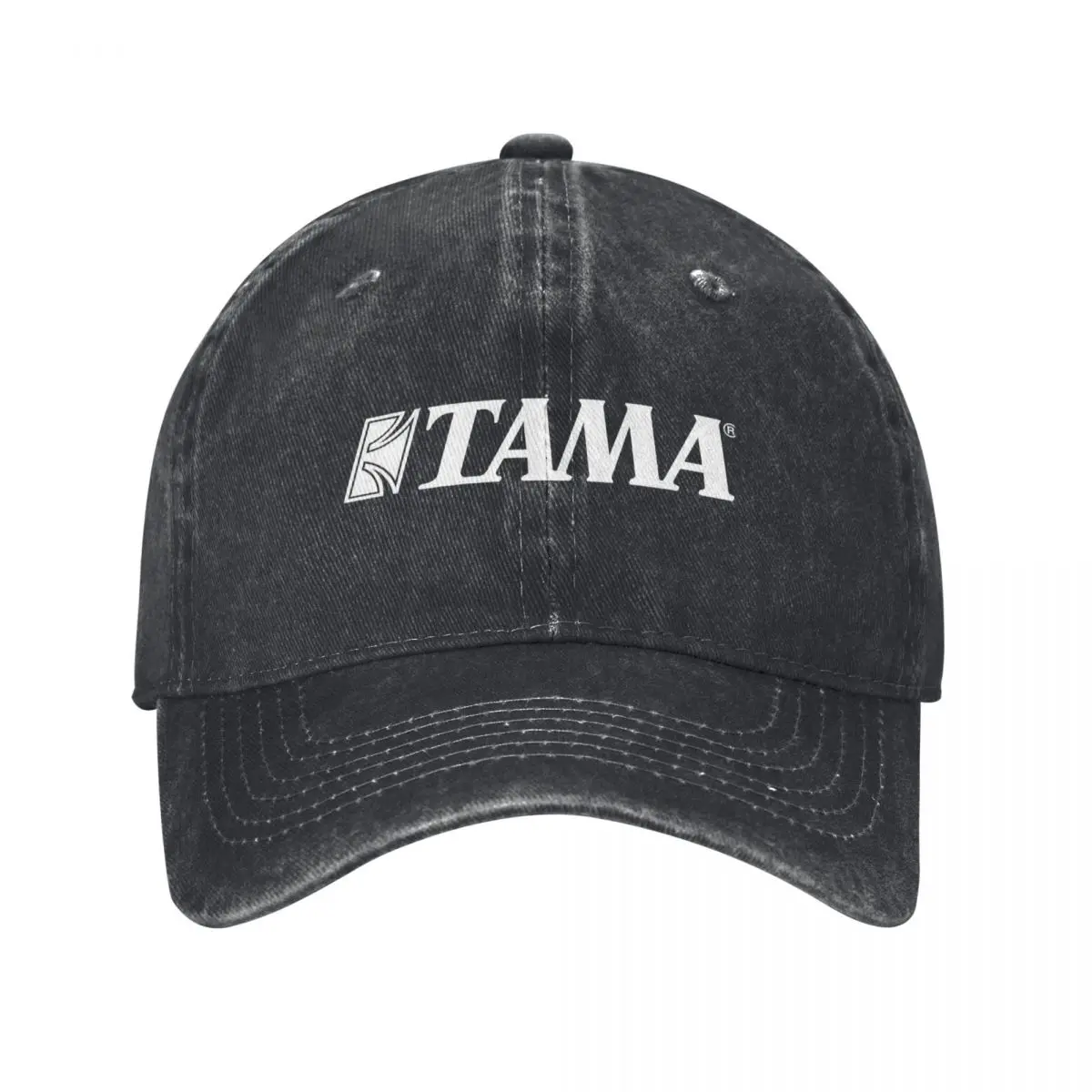 

Tama Drums Logo Baseball Cap Trucker Hat Big Size Hat Mountaineering fashionable Mens Caps Women's