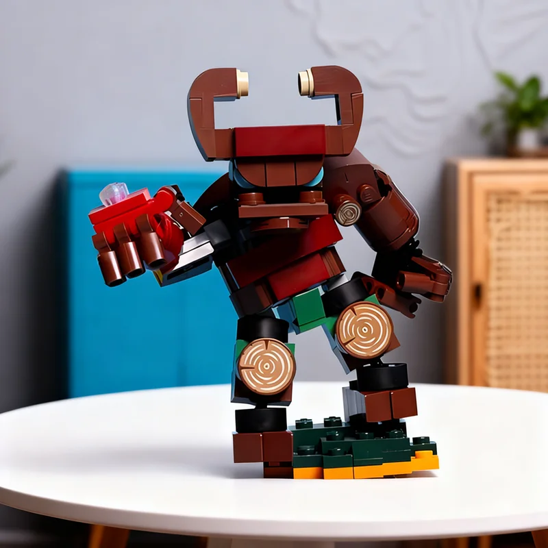 316 деталей MOC Games Skylanders Tree Rex, модель из строительных блоков, рождественский подарок, архитектурная игрушка, идея для демонстрации, образовательный креативный конструктор.