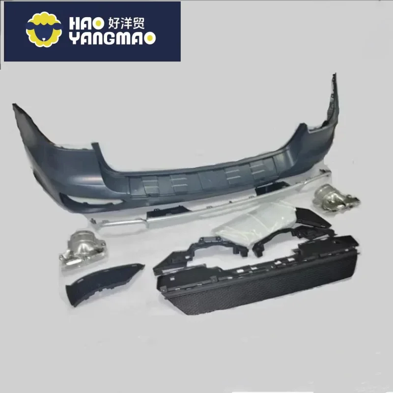 Suitable for Mercedes-Benz W166 ML300 ML320 ML350 ML400 ML500 Modified Front Rear Bumper Grill Mask Fender Tail Throat Trim Asse