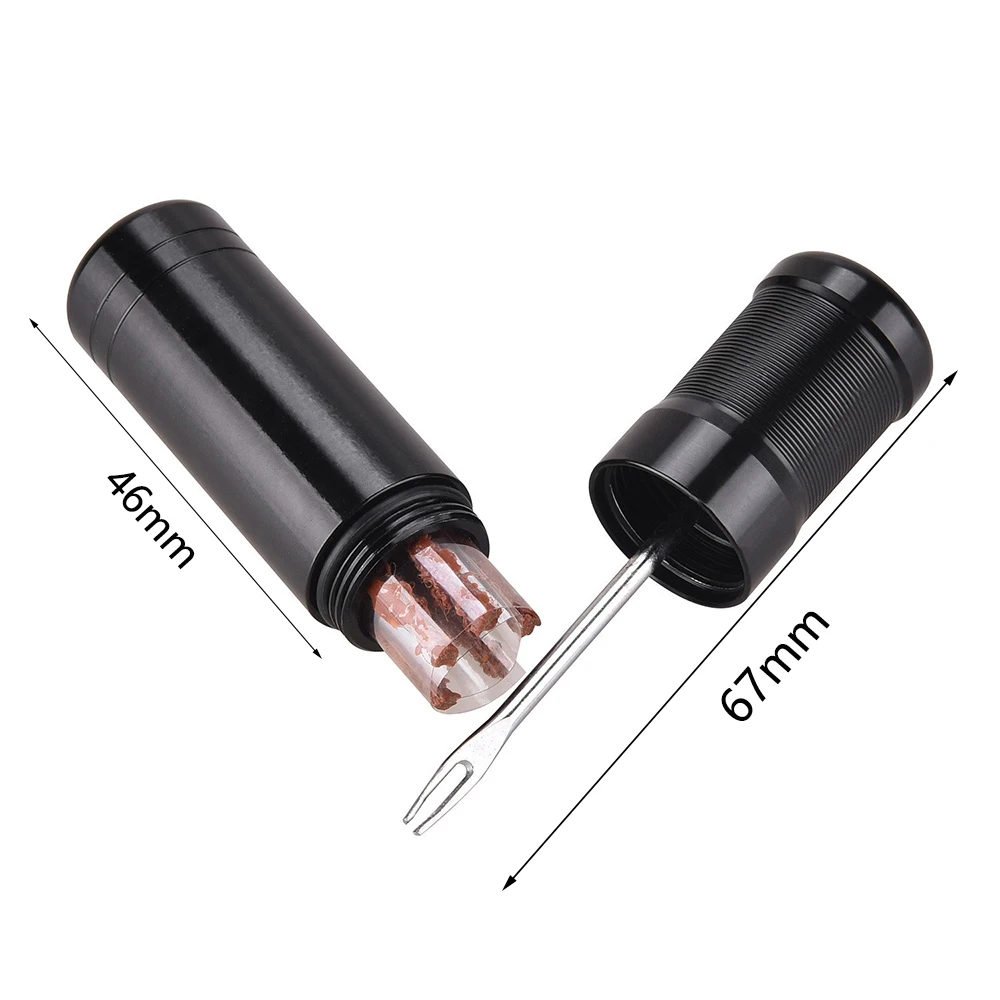 MTB Road Bicycle Tire Repair Tools Original Bike Tubeless Tire Rubber Bacon Strips And Insertion Tool Urgent Glue Free Repair