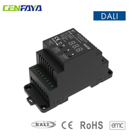 CENFAYA Triac DALI Dimmer 150-360W AC100-240V AC phase-cut DALI DT4 Dimmer DT-D With Numeric Display Function DIN Rail Mounting