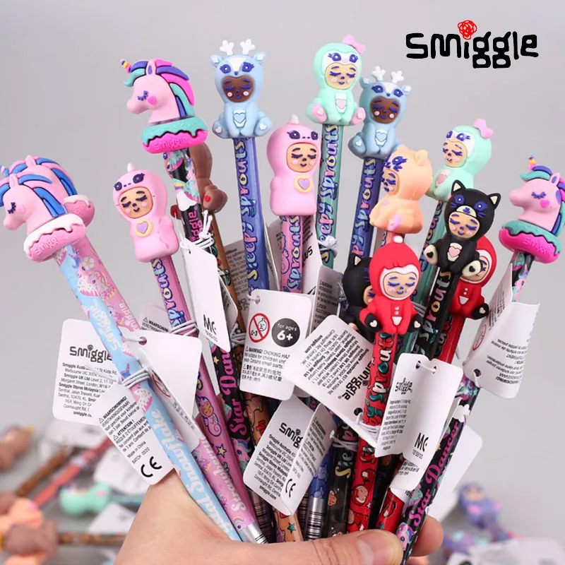 Genuine Australian Smiggle Children'S Cartoon Shaped Pencil Hb Student Pencil