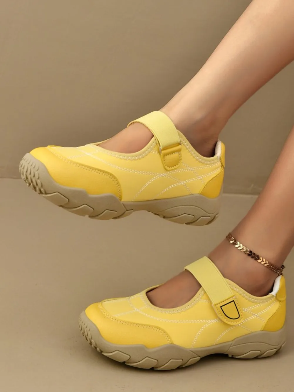 Frühling und Herbst Elegante Rundzehen-Sexy-Laufschuhe Sport-Freizeitschuhe Mode Bestseller Neue Bequeme Mary Jane Damenschuhe – Detail 13