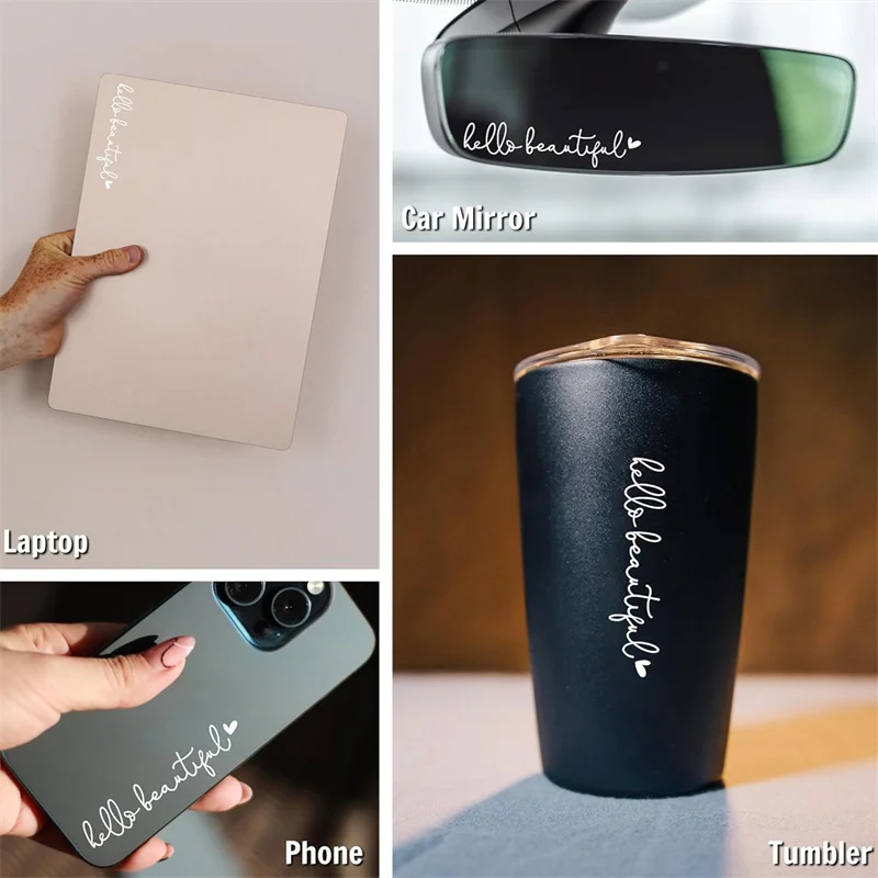 Espelho retrovisor do carro decalque engraçado citações adesivos decoração interior decalques de vinil à prova dwaterproof água acessórios do carro presentes