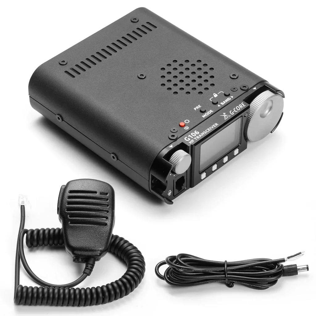 New XIEGU G106C HF Portable Transceiver SDR 10W SSB/CW/AM WFM Broadcast Reception Update of XIEGU G1M