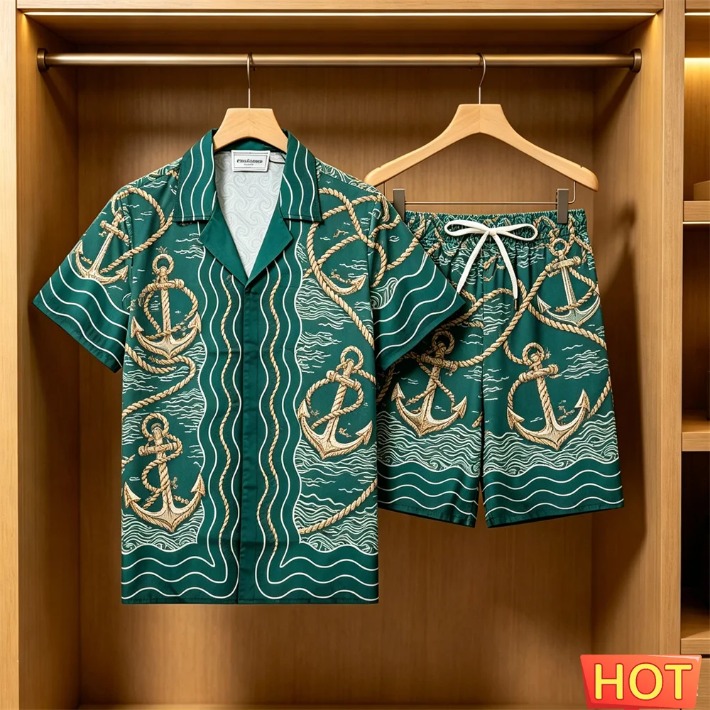 Ensemble hawaïen 2 pièces pour - Beach Shirt Hawaiian avis et prix