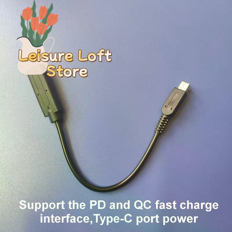 كابل شحن من النوع C إلى 3DS/2DS - سلك طاقة USB-C لموديلات NDSI/3DS/2DS XL/LL/New3DSXL، محول شحن سريع لأجهزة Nintendo المحمولة #5