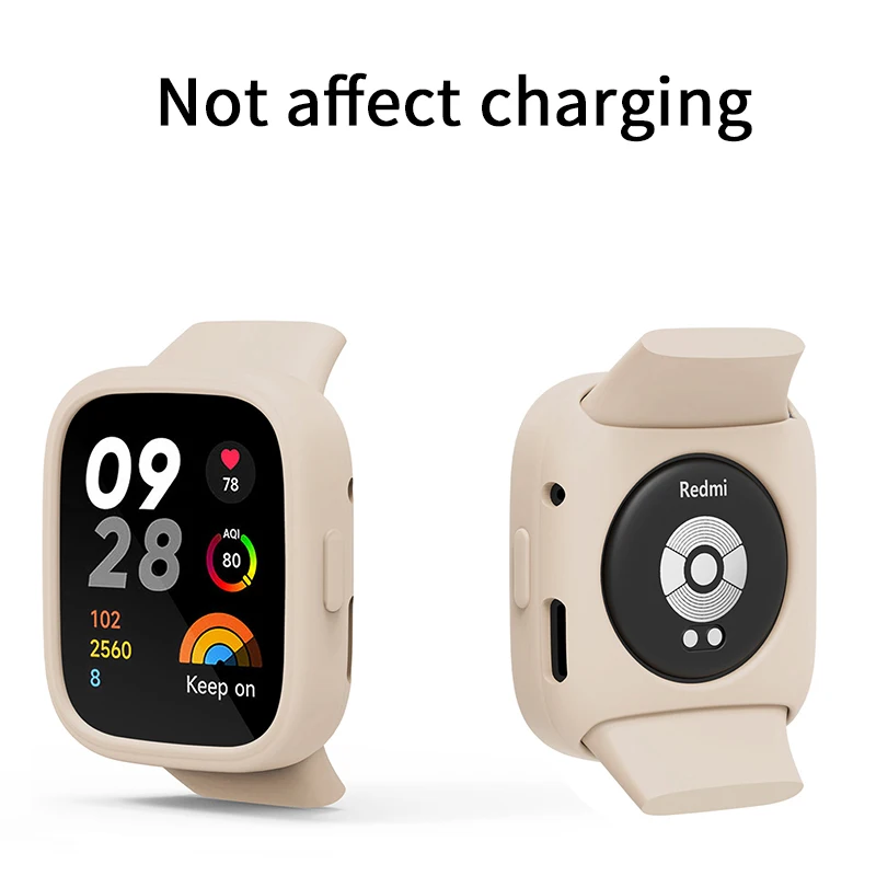 Custodia in Silicone per Redmi Watch 3 Active custodia protettiva per bracciale cinturino di ricambio per Xiaomi Redmi Watch3 custodia protettiva