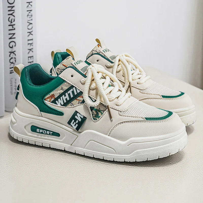 

Street Style Men's Skateboard Shoes Trend Platform Designer Sneakers Men Outdoor Comfy Breathable Sports Shoes For Men Trainers