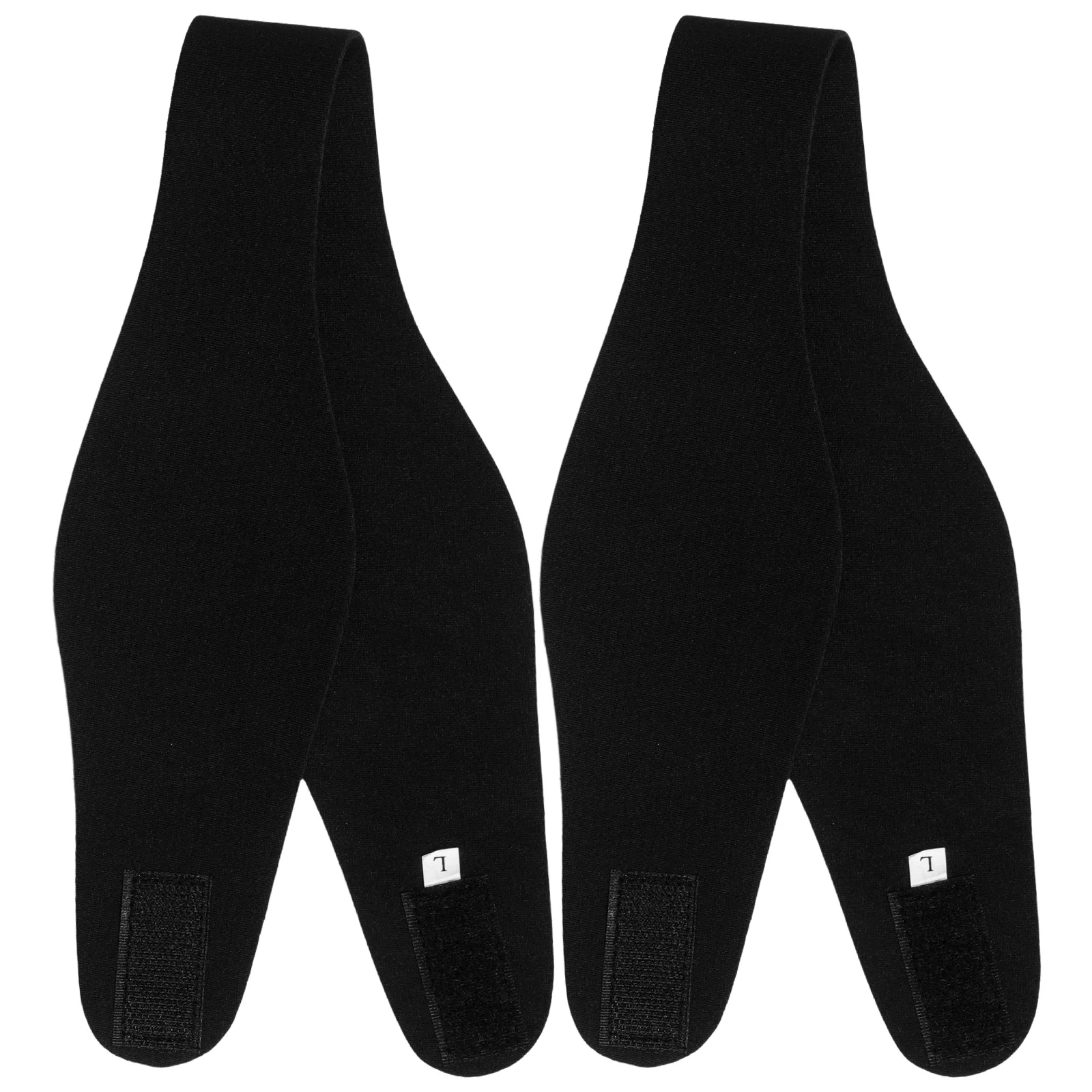 

2Pcs Ear Protection Headb for Swimming Bathing Diving Yoga Black L Adjustable Size Easy Clean Durabl Material Swim Cap
