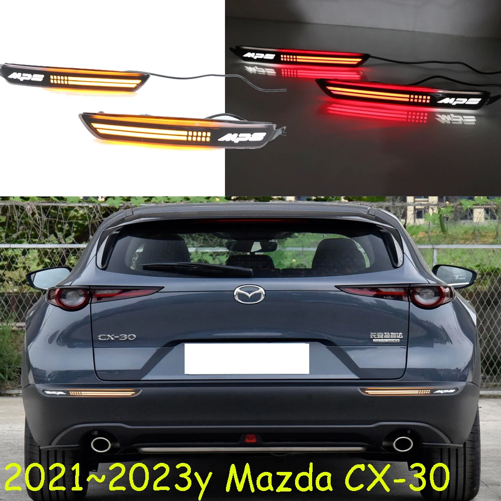 

Автомобильный бампер CX30, задняя фара для Mazda, задняя фара, стоп-сигнал, аксессуары для mazda, задняя фонарь, противотуманная фара, 1 комплект