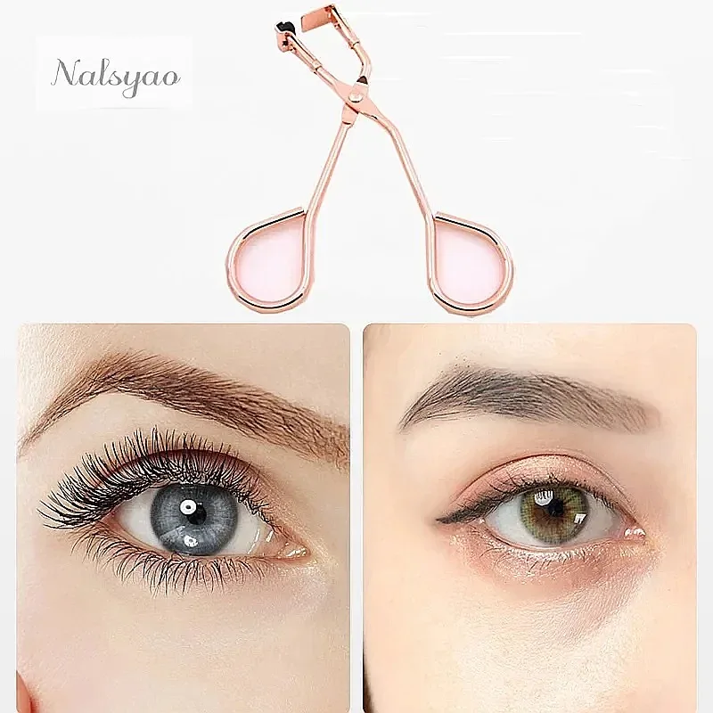 Stainless Steel Mini Eyelash Curler Natural Curling Applicator Clip Portable Eye Lash Makeup Tool