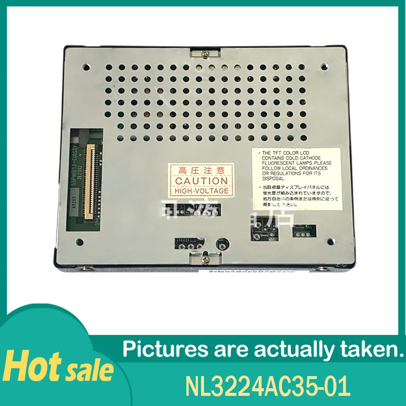 100% funcionando NL3224AC35-01 painel LCD industrial TFT de 5,5 polegadas