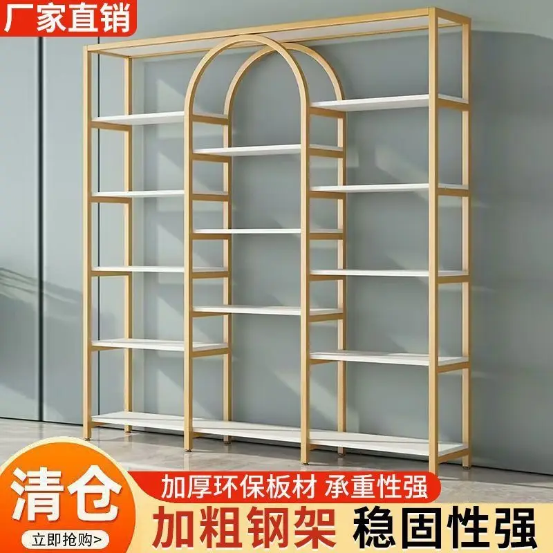 Custom Light Luxury Display Stand Cosmetic Display Cabinet Product Shelf Beauty Salon Storage Rack Shoe Rack Bag Display Rack Mu