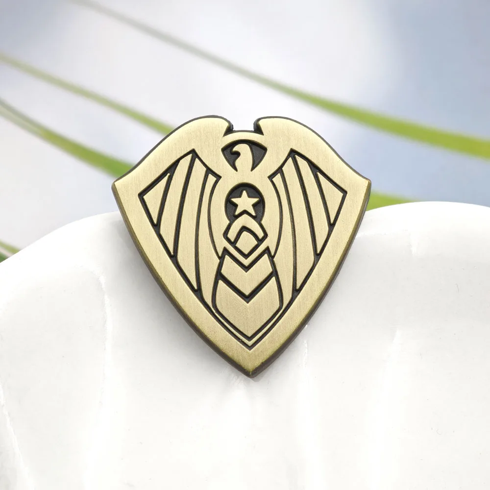 The Boys Soldier Boy Schild Emaille-Pin Vintage Gold Adler-Wappen Broschen Vought Superhelden-Reversnadeln TV-Fan-Schmuck Geschenk – Detail 11