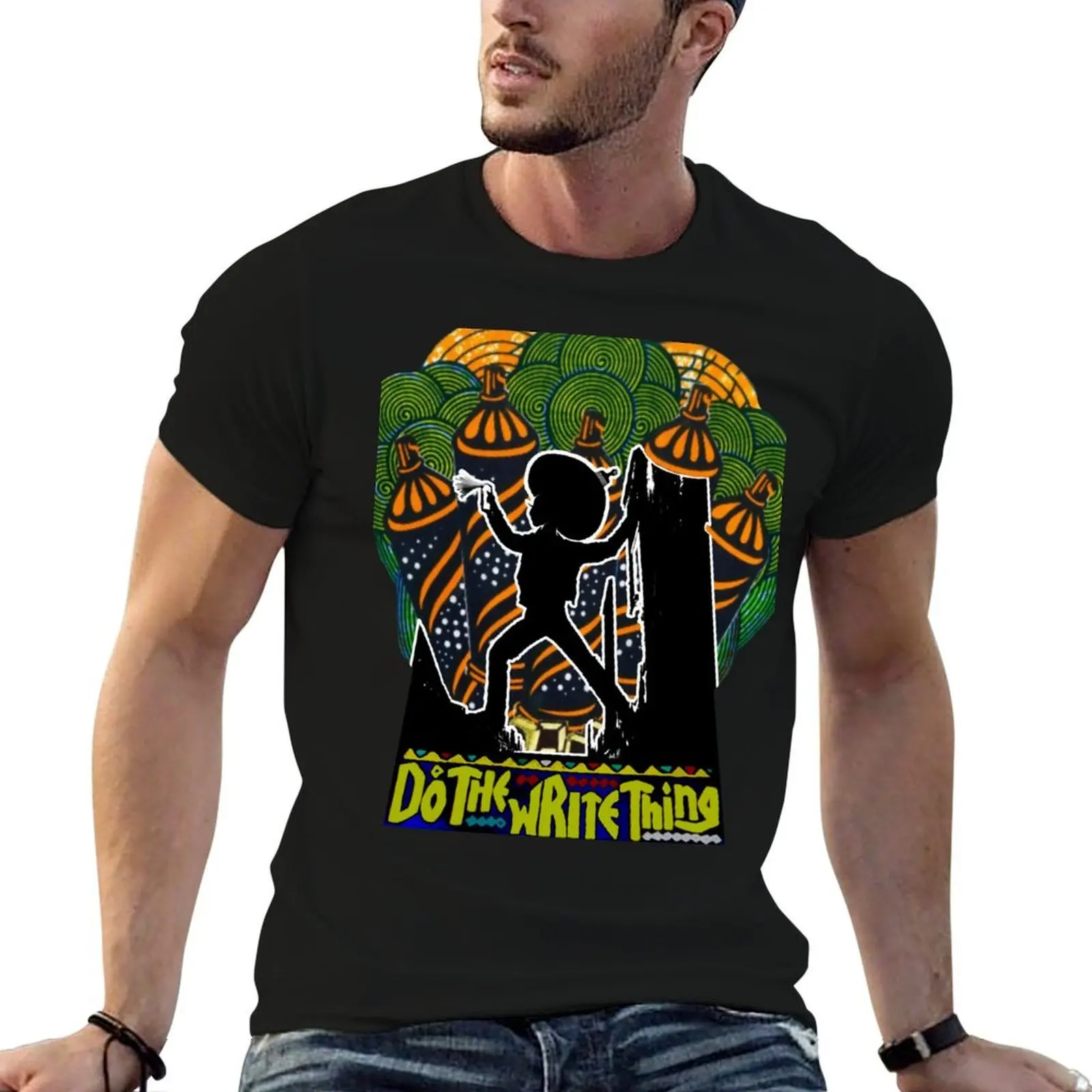

Wax print wild style T-Shirt t shirt personalised man t shirt cotton T-Shirt