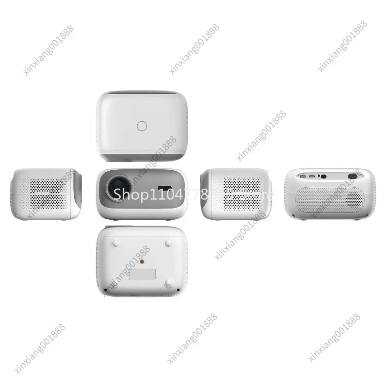 For HY700 HD 250 Lumens Portable Home Projector, Supporting Bluetooth WiFi Electric Focusing