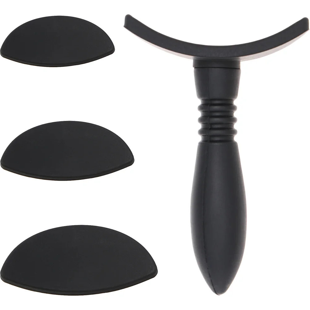 1 セットシリコンアイシャドウスタンプアプリケーター 1 セット軽量実用的なメイクアップツールクイッククリースアイシャドウ使用のための怠惰な