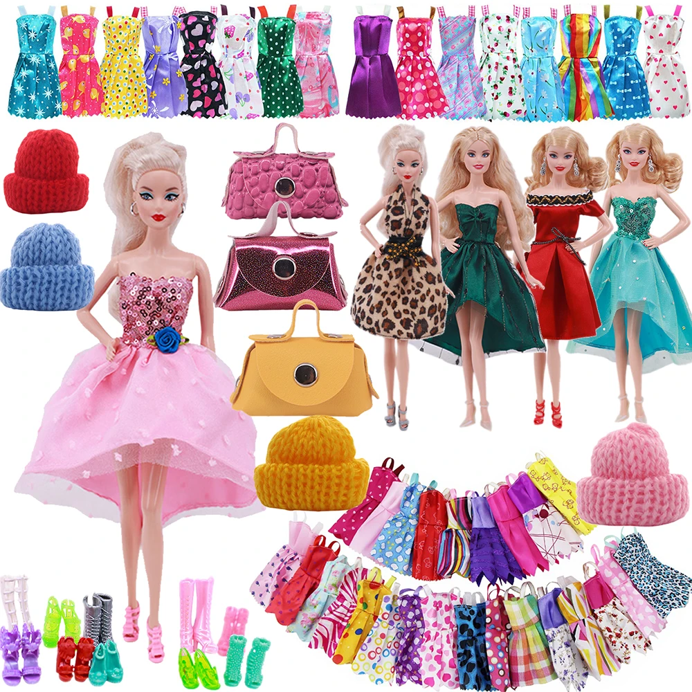 

Doll Clothes Evening Dress&Accessories Fit For 30cm Doll&1/6 BJD Doll Cocktail Daily Casual Clothing Accessories Girl's Toys